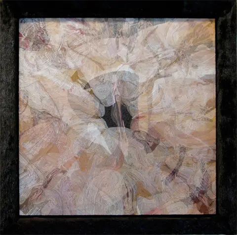 Robert Forman Thread Painting - Pussy (2010)