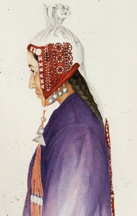 Chach Kep (bonnet) from Kyrgystan