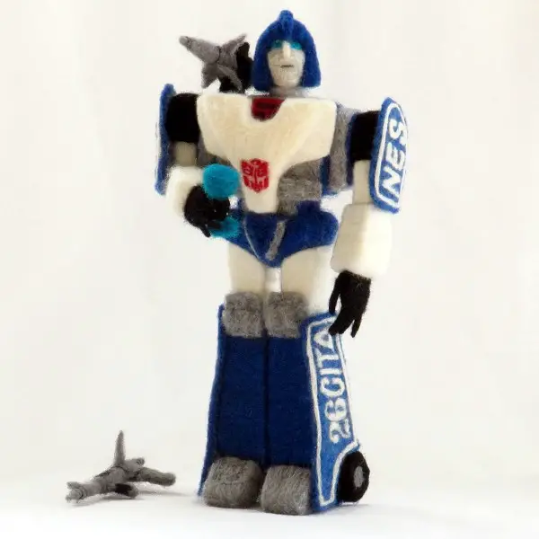 GlassCamel's Needle Felted Mirage Transformer