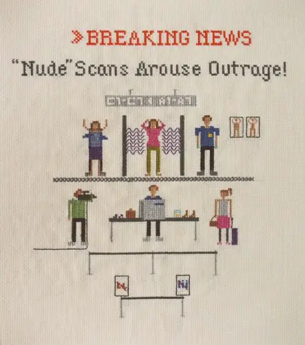 Emily Roose - Nude Scans Arouse Outrage cross stitch