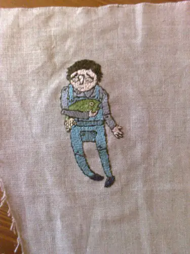 Stewart Easton - hand embroidery