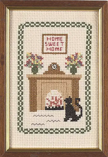 Home Sweet Home Cross Stitch from Jane Greenoff