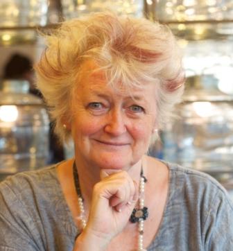 Jane Greenoff, renowned cross stitch designer and author
