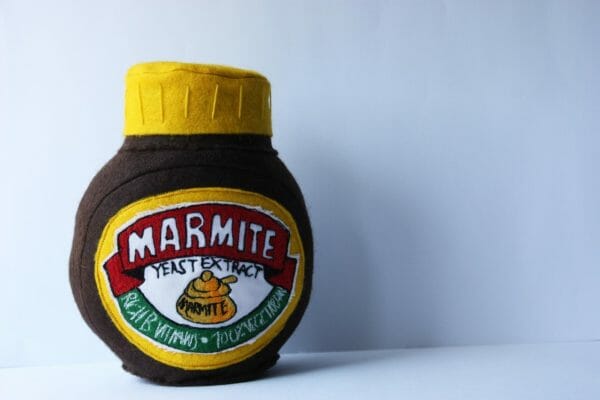 Holly Levell - Marmite - Soft Sculpture
