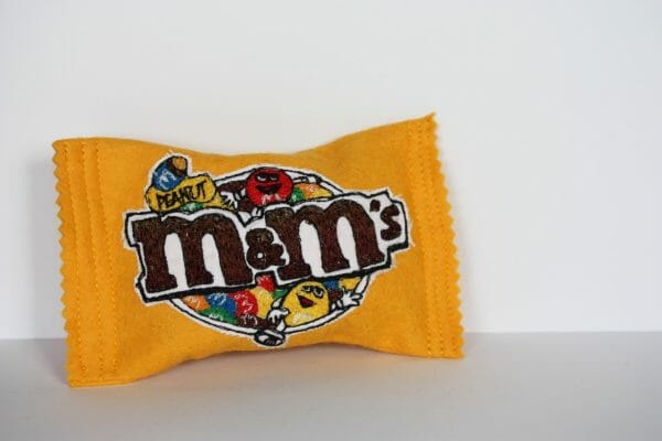 Holly Levell - Peanut M&Ms - Soft Sculpture