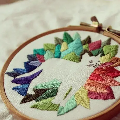 Bugambilö - Galatea - Hand Embroidery