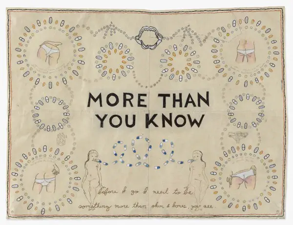 David Curcio - More Than You Know - Hand Embroidery