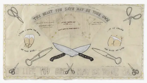David Curcio - The Heart You Save - Hand Embroidery