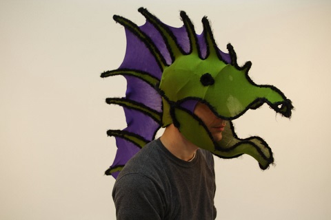 Seth Brenneman - Green Dragon Mask