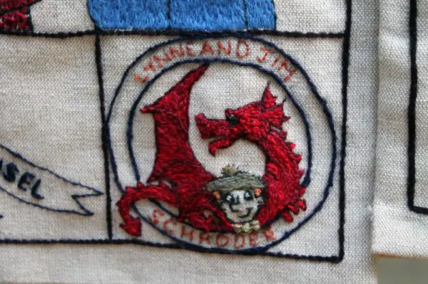 Stitched personalisation at the Great Tapestry of Scotland