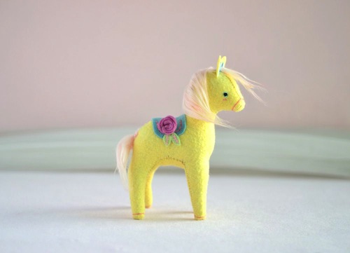 Woodland Pony by Sabina Gibson (Soft Sculpture)