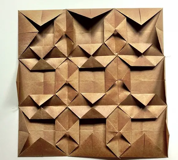 Paper quilt, 2013.