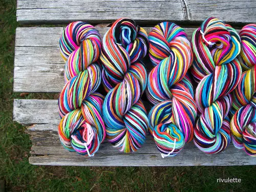 32 Flavors Yarn by Rivulette (Hand Spinning)