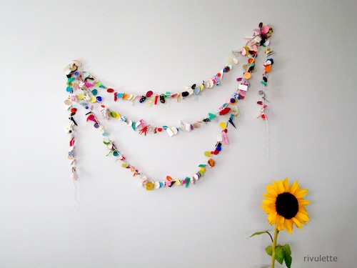 Snips and Snails Garland by Rivulette (Crochet)