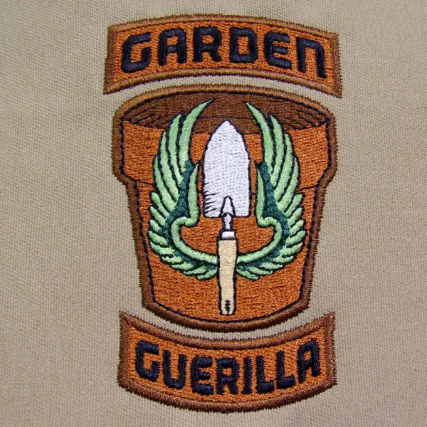 Garden Guerilla Patch-Styled Desgn by Erich Campbell