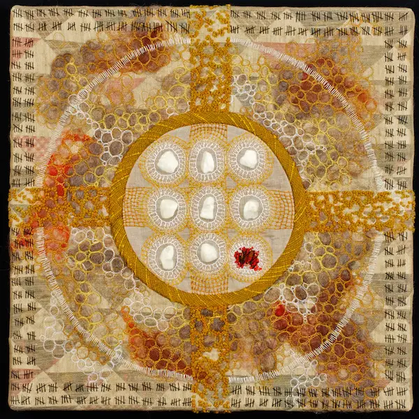 Reliquary #5, Amy Meissner, Textile Artist