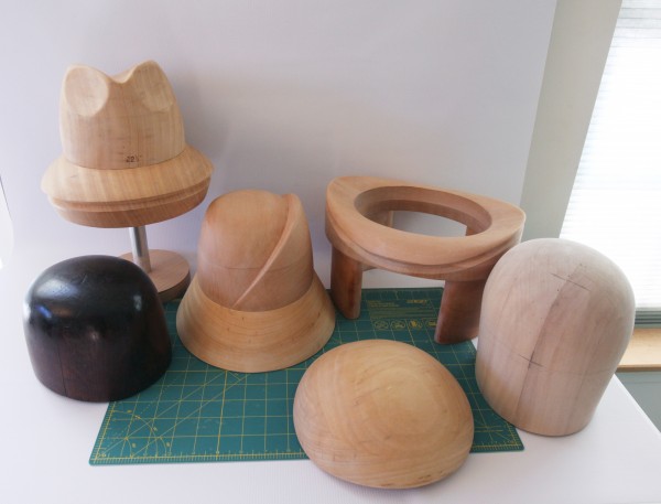 wood hat blocks