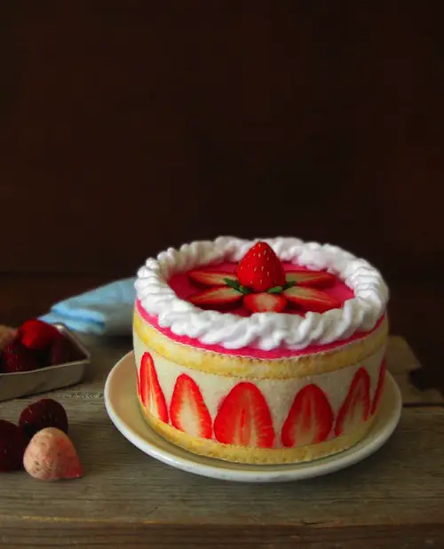 Milkfly - Felt French Strawberry Shortcake