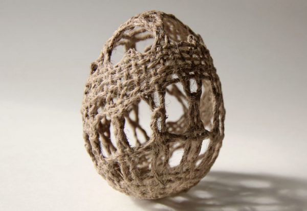 Manca Ahlin - The Earth Egg - Lacework Installation
