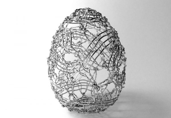 Manca Ahlin - The Cosmic Egg - Lacework Installation