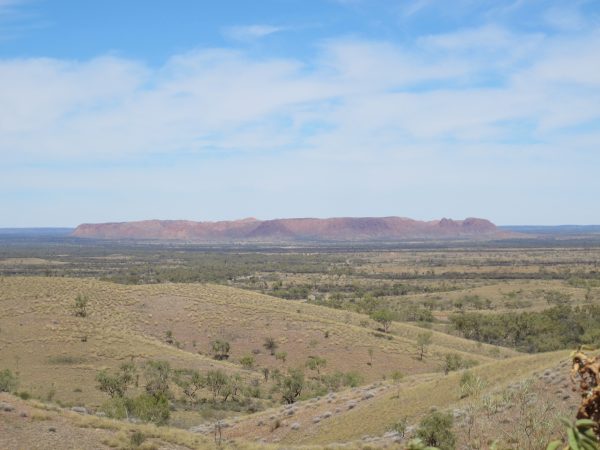 Out bush - the wide plains of Central Australia