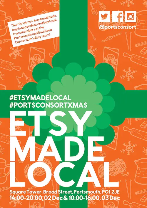 PortsConsort - Etsy Made Local 2016 Poster