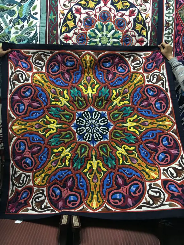 The beauty of Khayamiyas - colourful embroidered tent panels