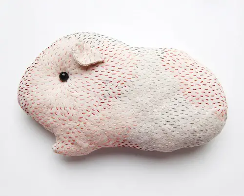 Woodland Tale - Embroidered Guinea Pig