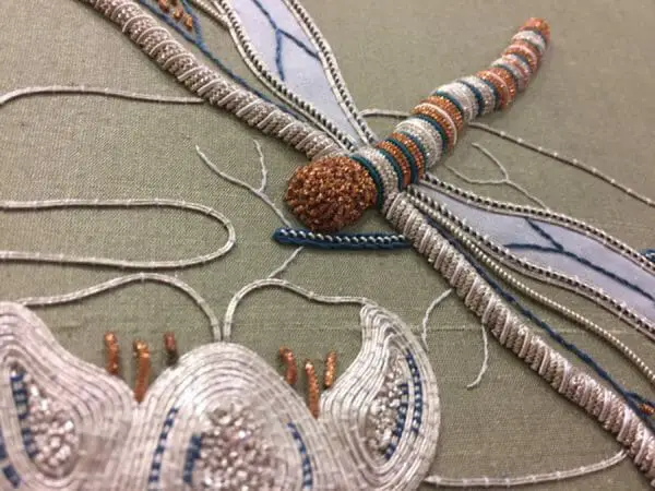 Classes at the San Francisco School of Needlework and Design include historical techniques, stumpwork, padding and couching, plus more modern applications (like stitching on found objects). There's something for everyone on the class agenda.
