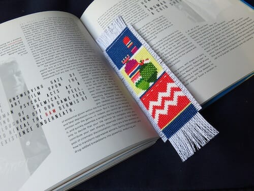 Lucky Star Stitches - Cactus Bookmark