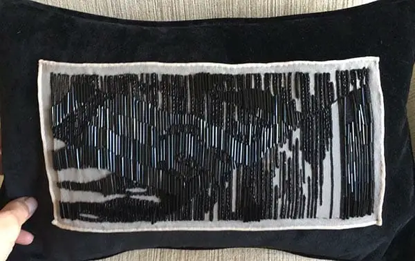 Embroidered cushions, Elena Savelyeva