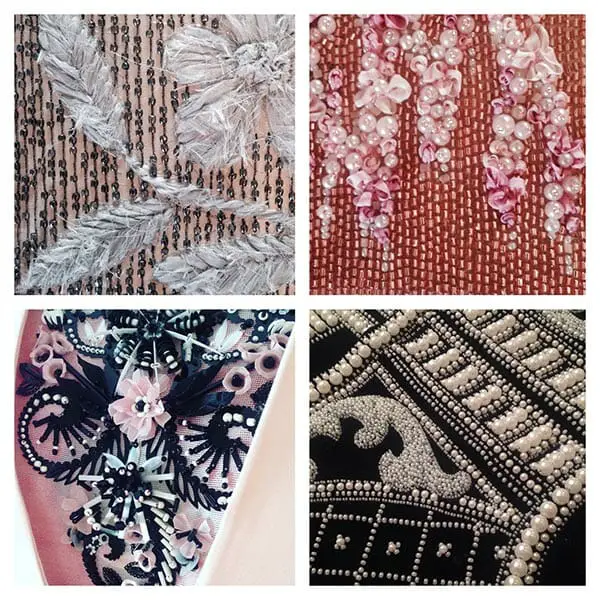 Embroidery details, Elena Savelyeva