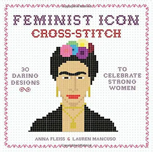 Feminist Icon Cross Stitch Cover