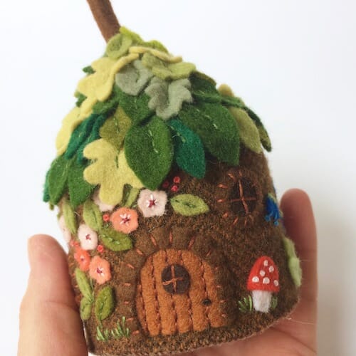Fabric And Ink - Fairy House