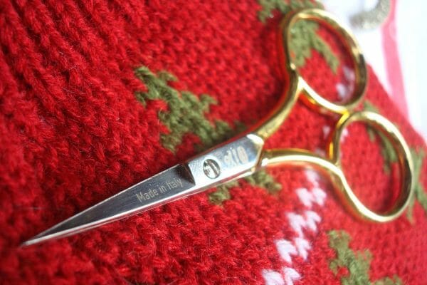 A good pair of scissors will make a stitcher so happy. There are many scissors available today; go for quality.