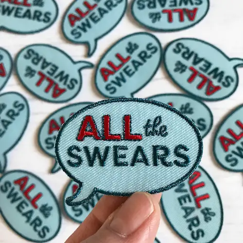 Auntie Mims - All the Swears Patch