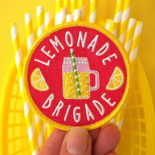 Hey Hey Ginger-Lemonade Brigade Patch