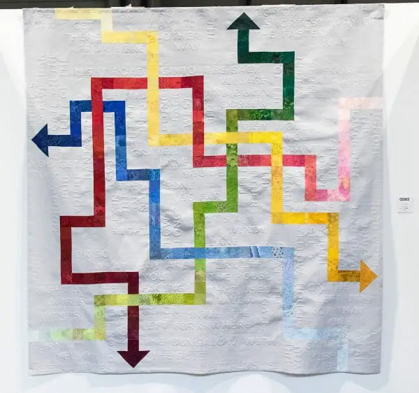 Mary Palmer - Lost in Translation II - Quilt