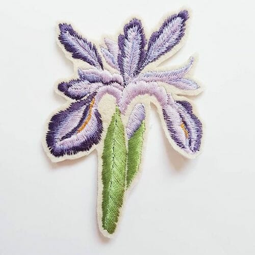 Embroidery by KG Design - Iris Patch