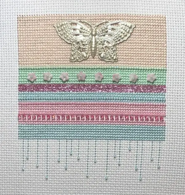 Completed Contemporary Spring Band Sampler