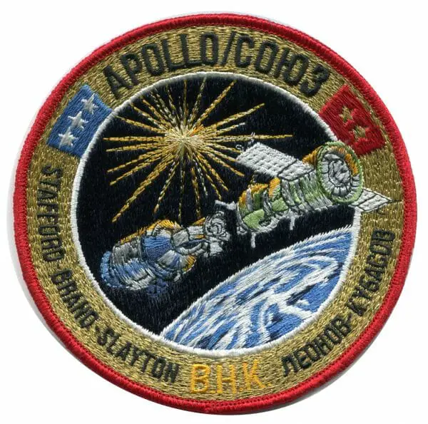 Apollo Soyuz Mission Emblem Patch