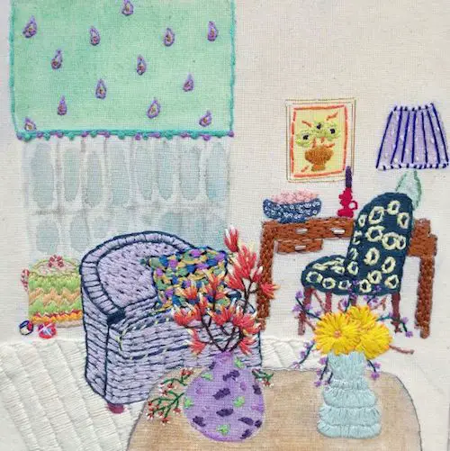 Yellow Tulip Crafts - Interior Embroidery