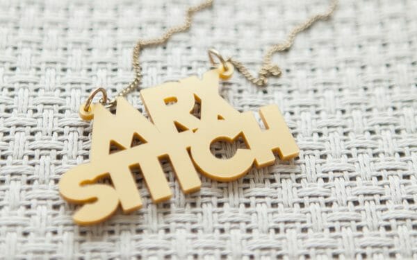 Mr X Stitch Necklace