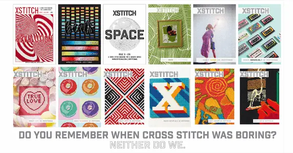 The Twelve Covers of XStitch Magazine