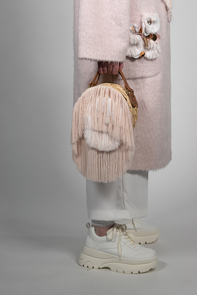 Handbag with coat by Sophie Elisabeth Reynolds