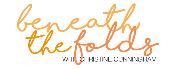beneath the folds with Christine Cunningham explores ABSTRACT  AUTUMN