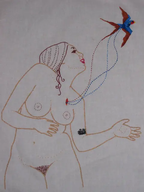 Meagan Ileana Embroidery - Freedom