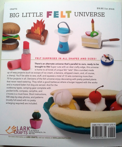 Book Review - Big Little Felt Universe By Jeanette Lim | Mr X Stitch