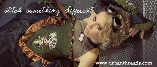 Gothic Lolita Fashion | Machine Embroidery