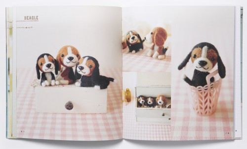 Felt Dogs by Mitsuki Hoshi